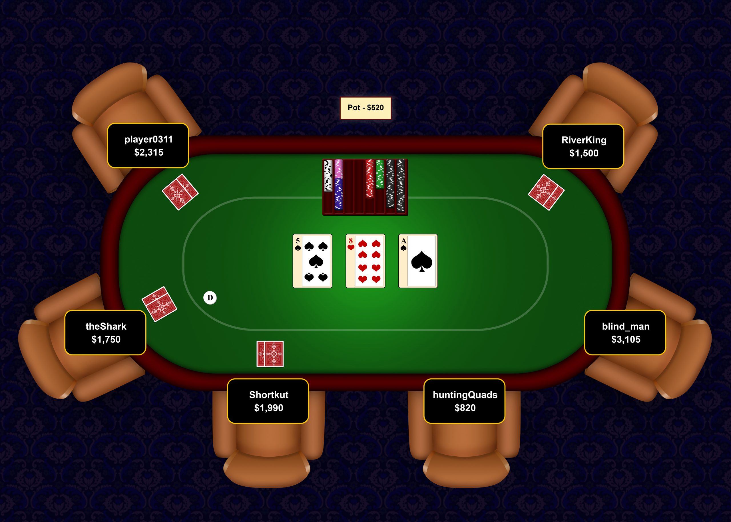 free poker video games on facebook
